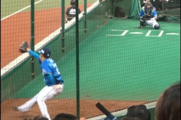 西武ライオンズ  野田昇吾  ブルペン投球練習 2018.8.3