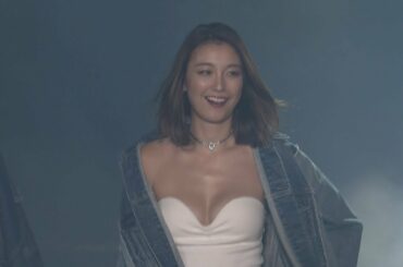 木下優樹菜が大胆バスト見せトップスで魅了　プレステージ・インターナショナル TGC  富山  2019