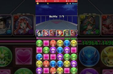 【パズドラ】遊戯王コラボ 超級 ソロ 片側リヴァイ高速周回編成 説明は概要欄にあります。