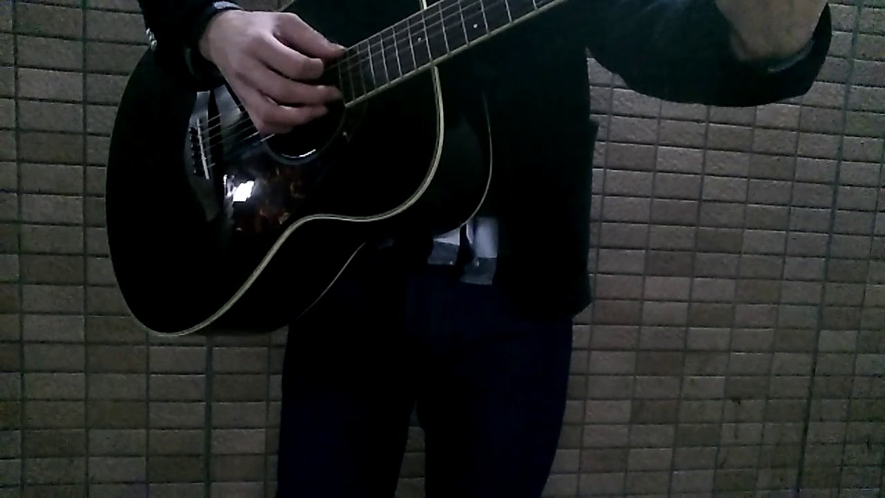 卒業写真 / 松任谷由実　（カバー）　路上ライブ　ギター弾き語り