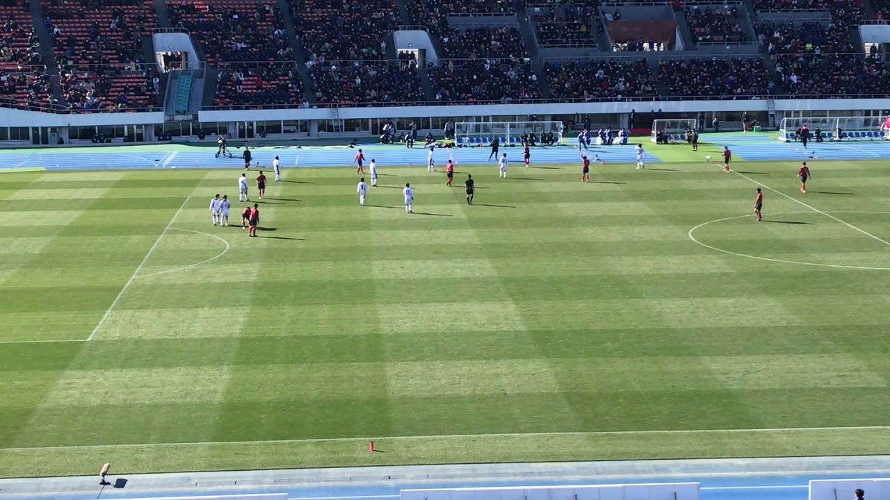 【ノーカット】第98回高校サッカー選手権準々決勝　四日市中央工業対矢板中央　前半Part.2
