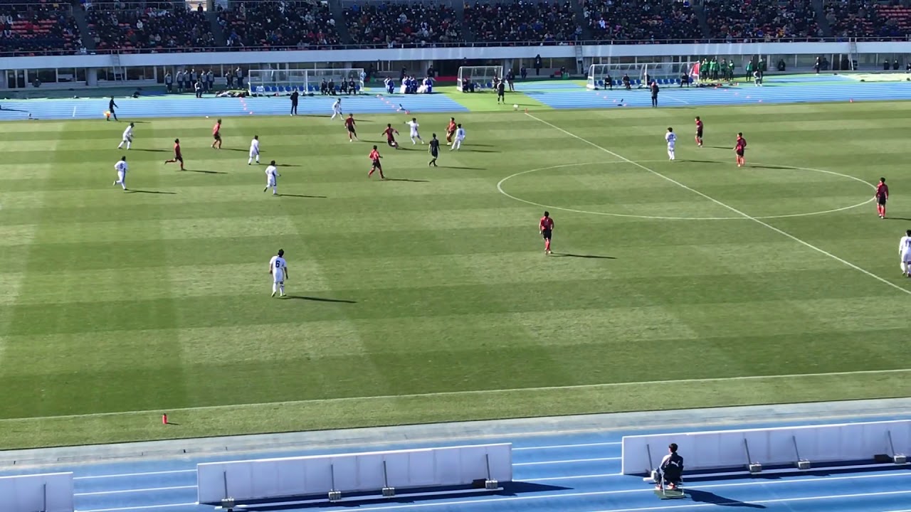 【ノーカット】第98回高校サッカー選手権準々決勝　四日市中央工業対矢板中央　前半Part.3