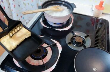 【アラフィフおでぶ】七草粥＆etc. を作る！😃