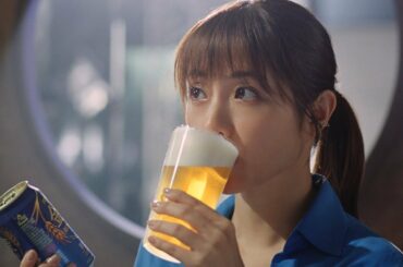 金麦『贅沢麦芽』篇 15秒 石原さとみ サントリー CM