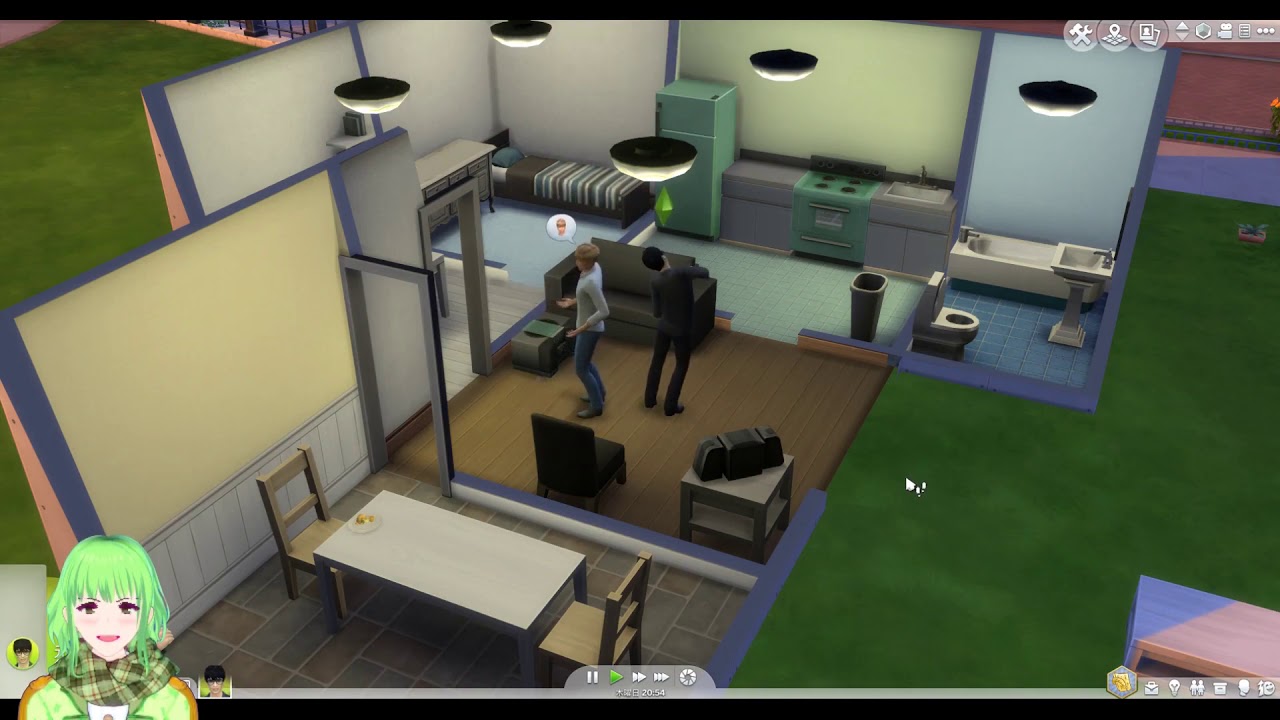 【18】VtuberがThe Sims 4で高橋優さんの家に関ジャニ∞の大倉忠義さんが遊びに来て安田章大さんが片付ける【らっこフェスティバルゲーム実況】