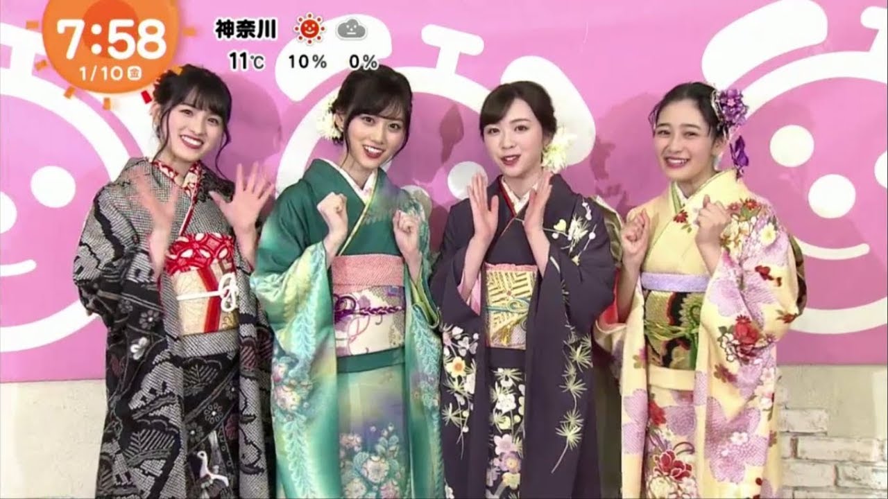 乃木坂46 新成人が語る白石麻衣への思い  ZIP 2019-01-10