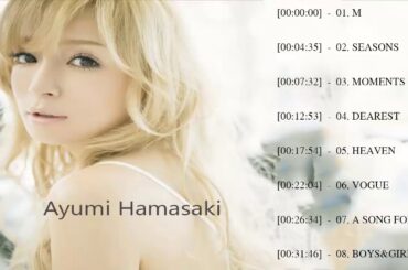 浜崎あゆみ   メドレー || 名曲 人気曲 ヒット曲メドレー 連続再生 || Ayumi Hamasaki Best Song 2020