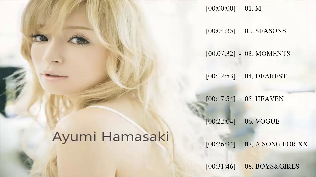 浜崎あゆみ   メドレー || 名曲 人気曲 ヒット曲メドレー 連続再生 || Ayumi Hamasaki Best Song 2020