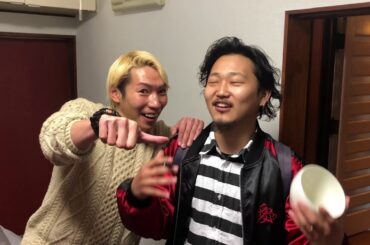 家にラグビーの稲垣選手がやって来たから笑わせてみた