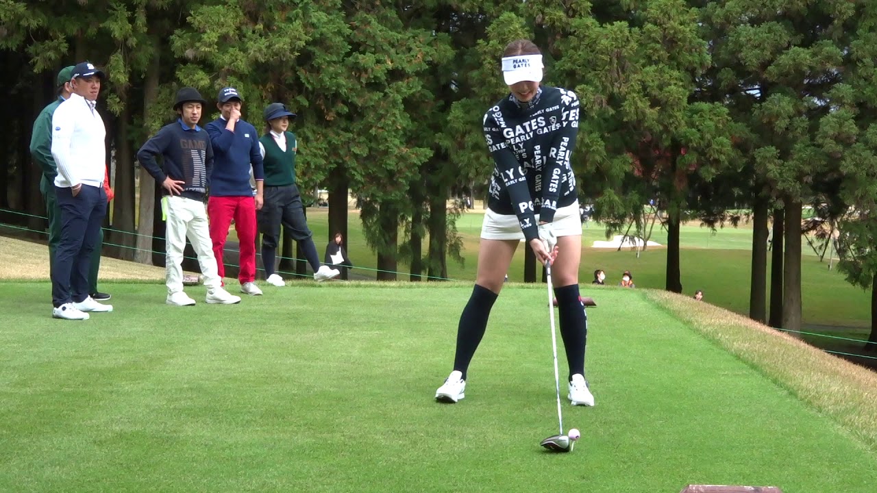 20191113 三井住友VISA太平洋マスターズ プロアマ 稲村亜美