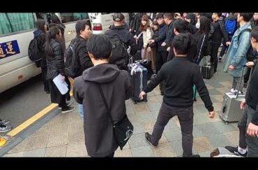 2020/1/18 台北松山機場接機 乃木坂46 full version