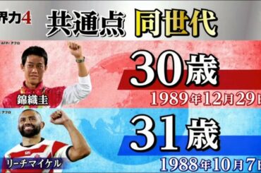 世界力4、【錦織 圭 Vs リーチマイケル】生出演!日本代表を作り上げる努力! 錦織と日本代表の意外な関係