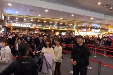 乃木坂46 台北から帰国へ「NOGIZAKA46 Live in Taipei 2020」01月20日