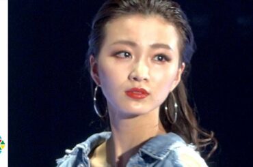 岡崎紗絵、月9“リケジョ”から一転、オールバックでクールにランウェイ　吉川愛＆山本舞香らとステージを魅了　『マイナビ presents TGC 2019 S/S』