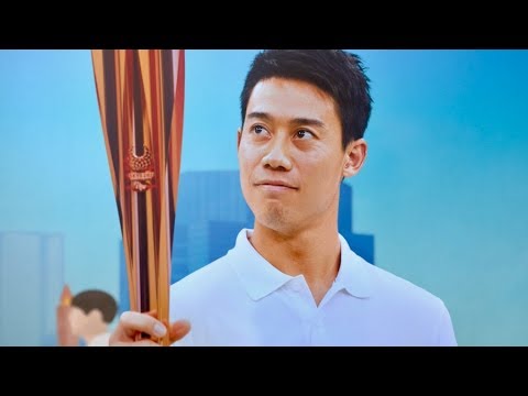 錦織圭がさくらのトーチを持って「輝きが綺麗」／LIXIL 東京2020パラリンピック聖火ランナー募集CM