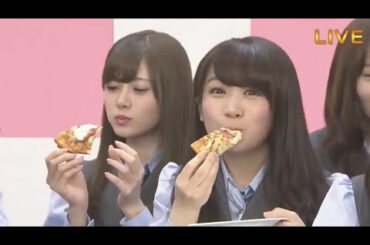 【乃木坂46◢⁴⁶／46時間TV】ピザを食べて乃木中を見る乃木坂ちゃん【HD高画質】
