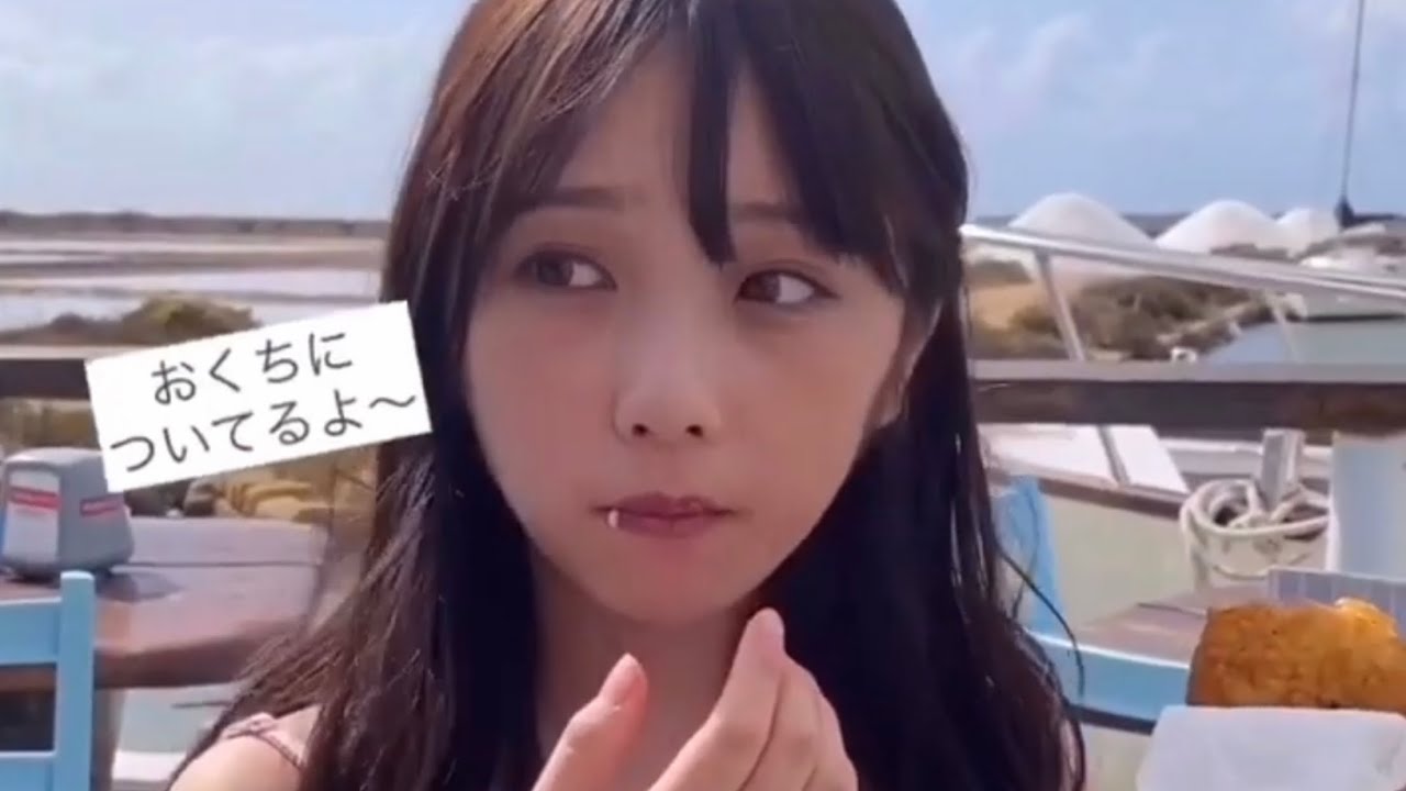 乃木坂4期生 与田祐希　2nd写真集公式もぐもぐ　食べ方がもう西野七瀬www 伝わるかな？(●´･艸･)
