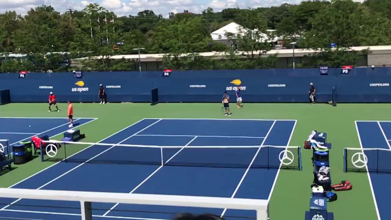 2019 US オープン錦織圭選手練習風景１（US OPEN practice/Kei Nishikori)