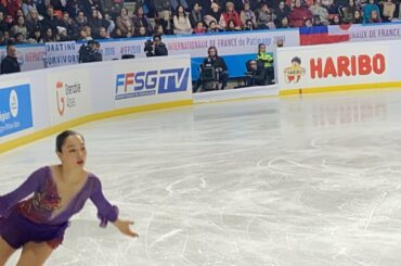 IDF19 Ladies' FS - Wakaba Higuchi 樋口新葉 (poeta)