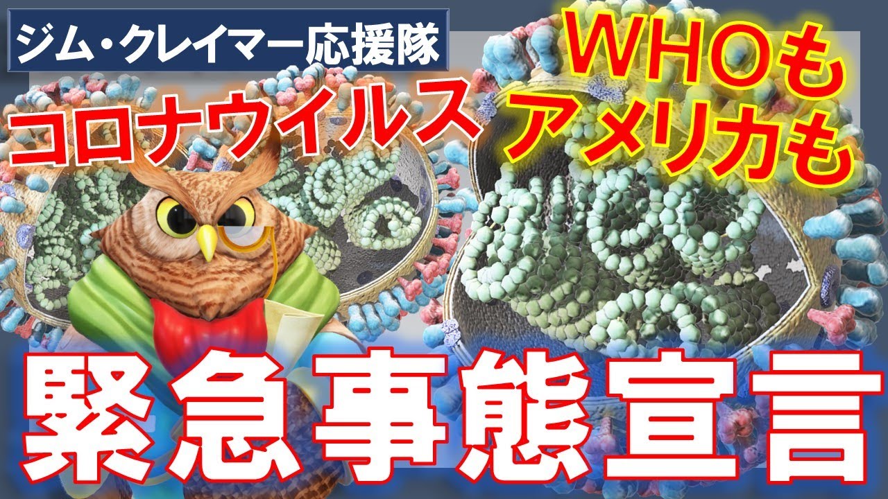 WHOもアメリカもコロナウイルスに緊急事態宣言！株価下落はどこまで！？【ジムクレイマー・Mad Money】