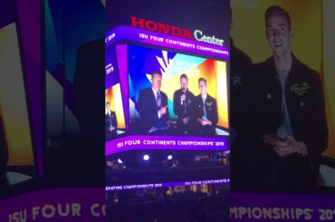 紀平梨花選手 宇野昌磨選手ロサンゼルス アイススケート2019年パート3