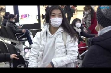 사카모토 카오리&키히라 리카, 피겨 사대륙 선수권 대회 참석하러 왔어요 [POPTV]