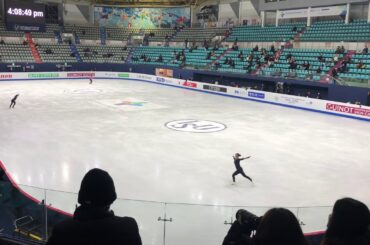 紀平梨花 Rika Kihira Four Continents Practice 2020