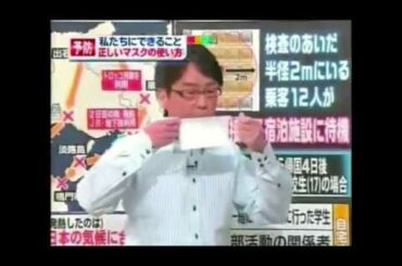新型コロナウィルス感染拡大中　マスクの有効性・選び方・付け方