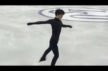 羽生結弦 Yuzuru Hanyu 4cc practice