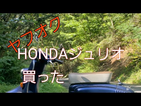 ヤフオクでバイク買った！末広涼子が当時CMしていた HONDA ジュリオ