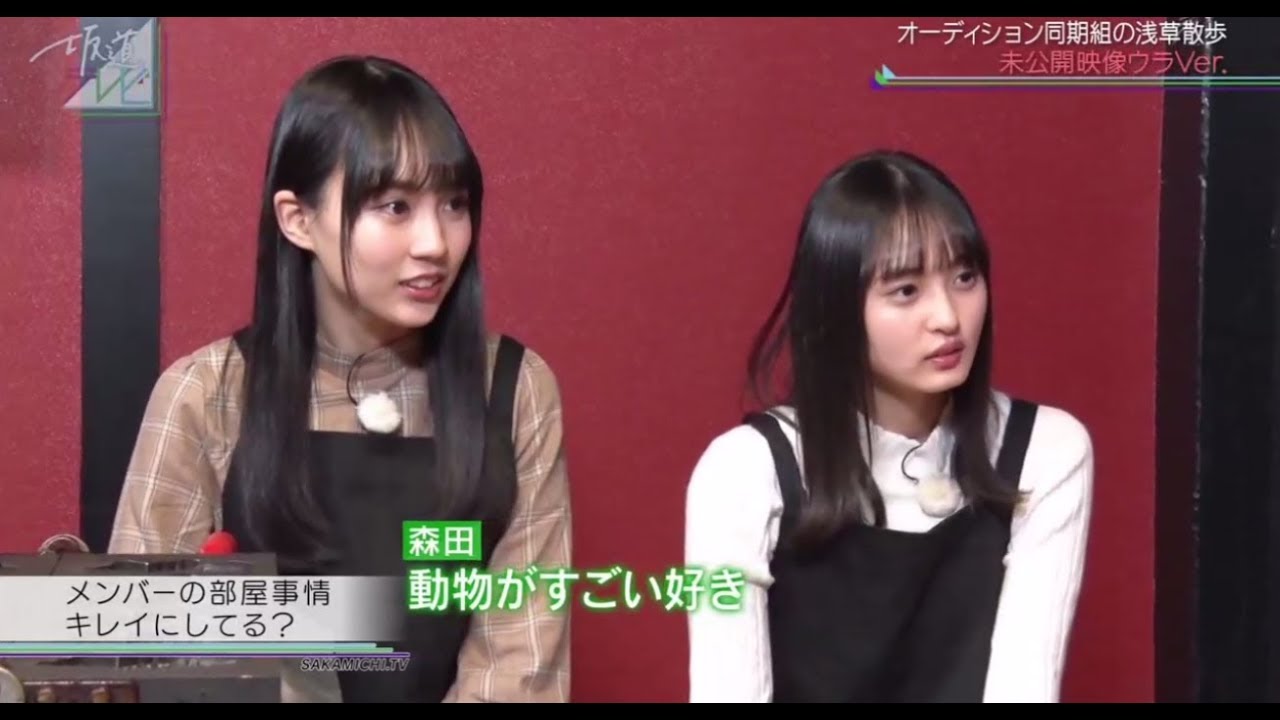 【乃木坂46×欅坂46×日向坂46】オーイショ同期組の浅草散歩未公開映像ウラVer !  坂道テレビ～乃木と欅と日向～拡大版 2020年2月8日