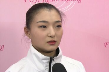 【4回転挑戦！】坂本花織選手＜女子フリー／四大陸フィギュアスケート選手権2020 in 韓国＞インタビュー