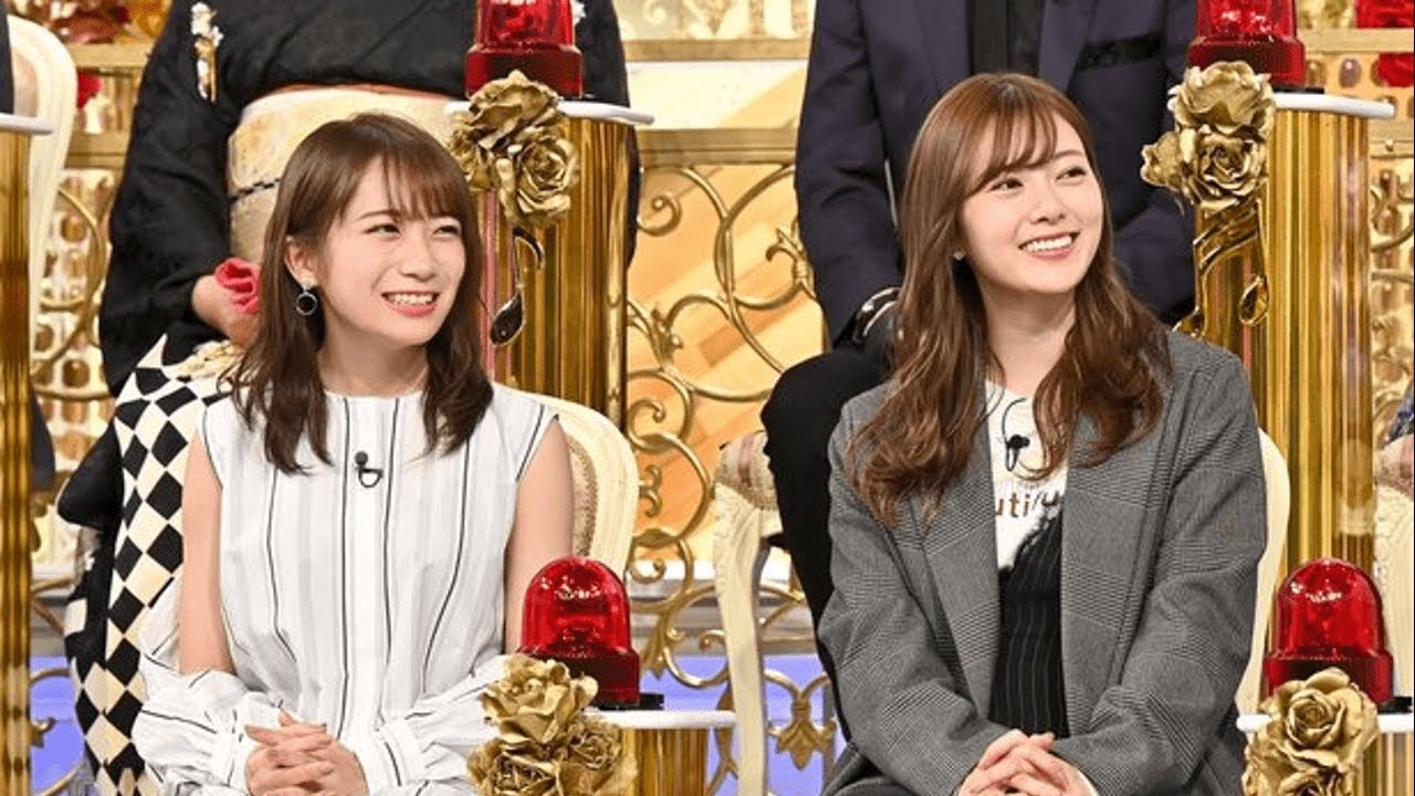 乃木坂46 秋元真夏、白石麻衣 @ 歌のゴールデンヒット ! 欅坂46 2020.02.10
