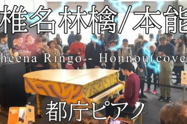 【都庁ピアノ】椎名林檎さんの「本能」弾いてみた。【Sheena Ringo "Honnou"】 Japanese street piano performance/ストリートピアノ