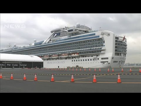 【報ステ】クルーズ船　80歳以上の陰性乗客が下船(20/02/14)