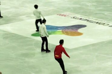 4CC FS 6 minute practice  Yuzuru Hanyu 2020/02/09