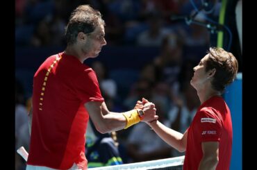 【テニス/ATPカップ2020】西岡良仁 vs ラファエル・ナダル　※概要欄を読んでください