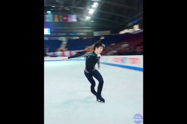 羽生結弦　Yuzuru Hanyu 濃厚接近 接写動画 figure skating　パリの散歩道 スケートカナダ エキシ練習 Skate Canada International Gala 2019