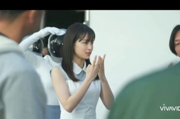 ☤広瀬すず 胸ピチピチプルルン CMメイキング 👒👒👒