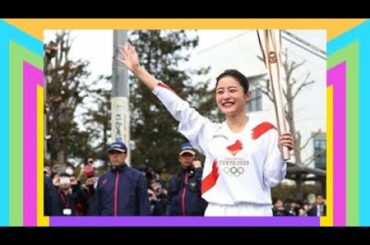 石原里美现身奥运会圣火传递彩排 元气满满笑容灿烂