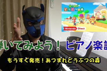 あつまれどうぶつの森が楽しみすぎてピアノ弾いてみた【ピアノ楽譜】