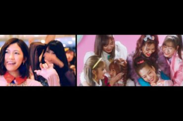 【MV Comparison】High Tension / AKB48 | BNK48