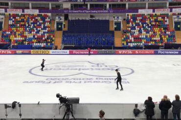 shomauno Rostelecom Cup2019 公式練習Dancing on my own fancam