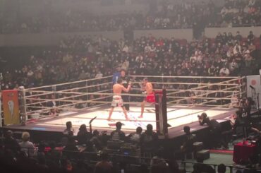 RIZIN.21 in浜松　朝倉未来vsダニエルサラス　生観戦　1R目