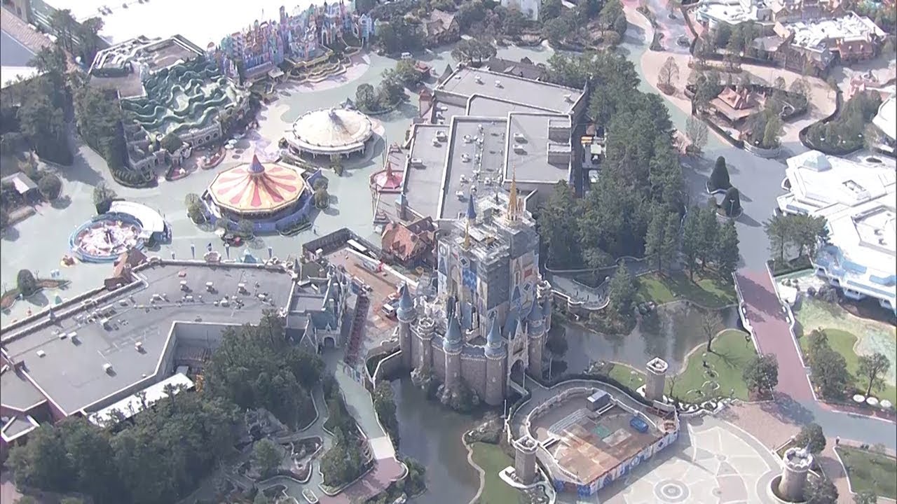 臨時休業した東京ディズニーリゾート　新型コロナウイルス感染拡大の影響で