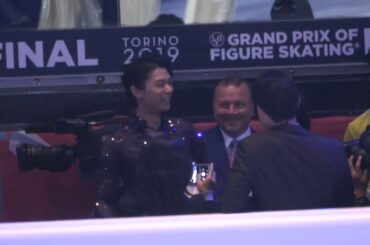 Yuzuru Hanyu 2019 GPF Medal ceremony①