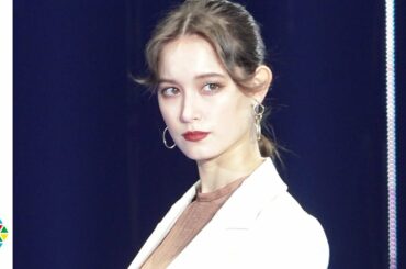 “現役慶大生”知性派モデル・トラウデン直美、目ヂカラと美貌でランウェイを魅了　『マイナビ TGC 2020 S/S』