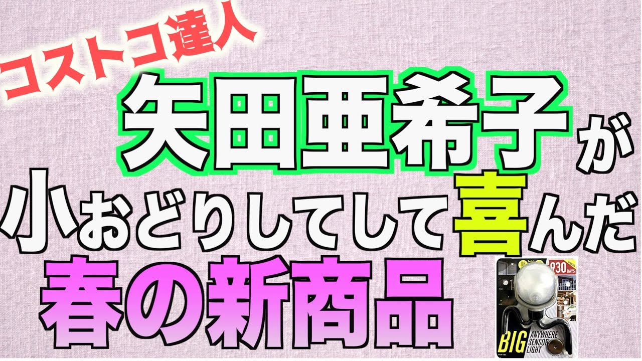 コストコ 矢田亜希子さんオススメ春の新商品が神すぎた Yayafa