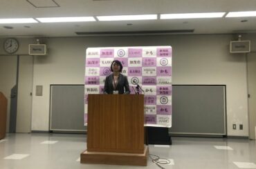 新潟県加茂市に住む男性の新型コロナウイルス感染確認で加茂市長が記者会見