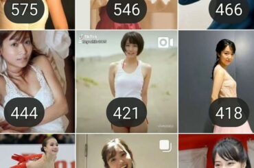 ☩#上白石萌音 ☩#熊切あさ美 ☩#長澤まさみ ☩#広瀬すず ☩#吉岡里帆 ☩#田中瞳 ☩#ザギトワ ☩☩☩